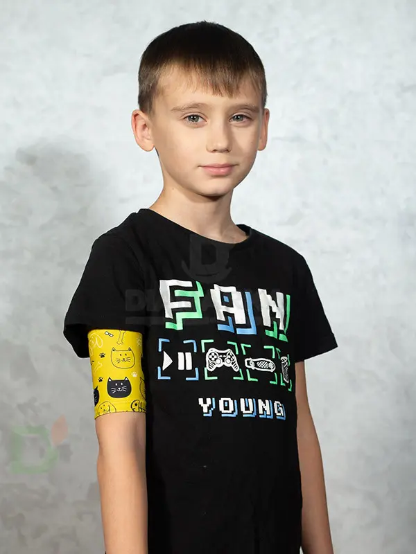 Повязка для сенсора на руку Insula Чёрные коты