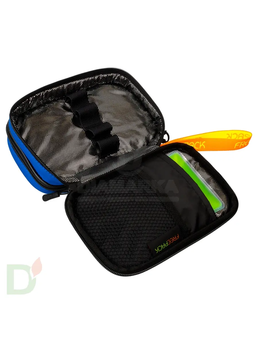 Термосумка (органайзер) FREEPACK д/4х ручек и средств самоконтроля синий (с гелевым пакетом)