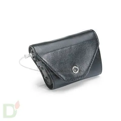 Кожаный горизонтальный чехол  Акку-Чек с клипсой