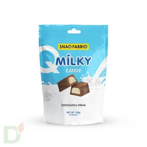Конфеты Snaq Fabriq Milky со сливочной начинкой  130гр New