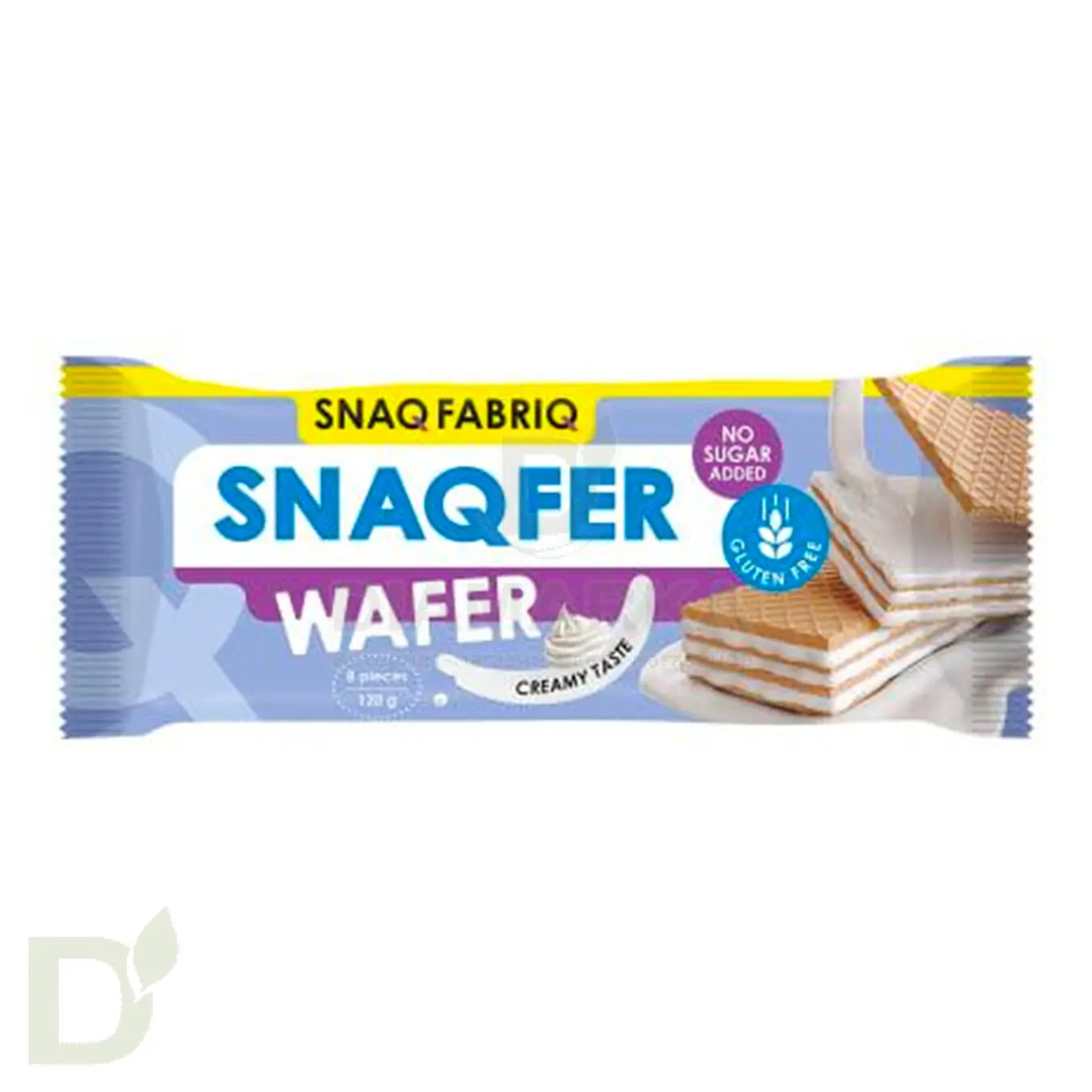 Вафли Snaq Fabriq WAFER неглазированные со сливочным вкусом 120гр