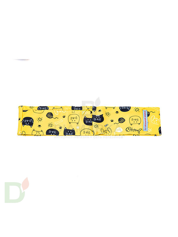 Пояс INSULA KIDS с ЗАМОЧКОМ для ношения помпы на талии Чёрный кот