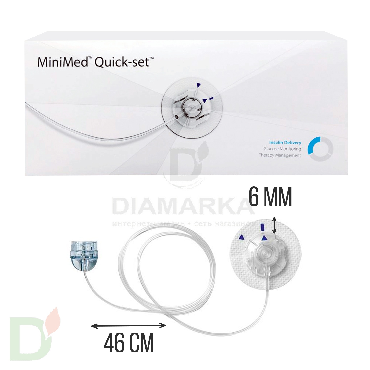 Катетер Quick-Set / Квик-Сет, 6/46 (MMT-394А), 1 шт.