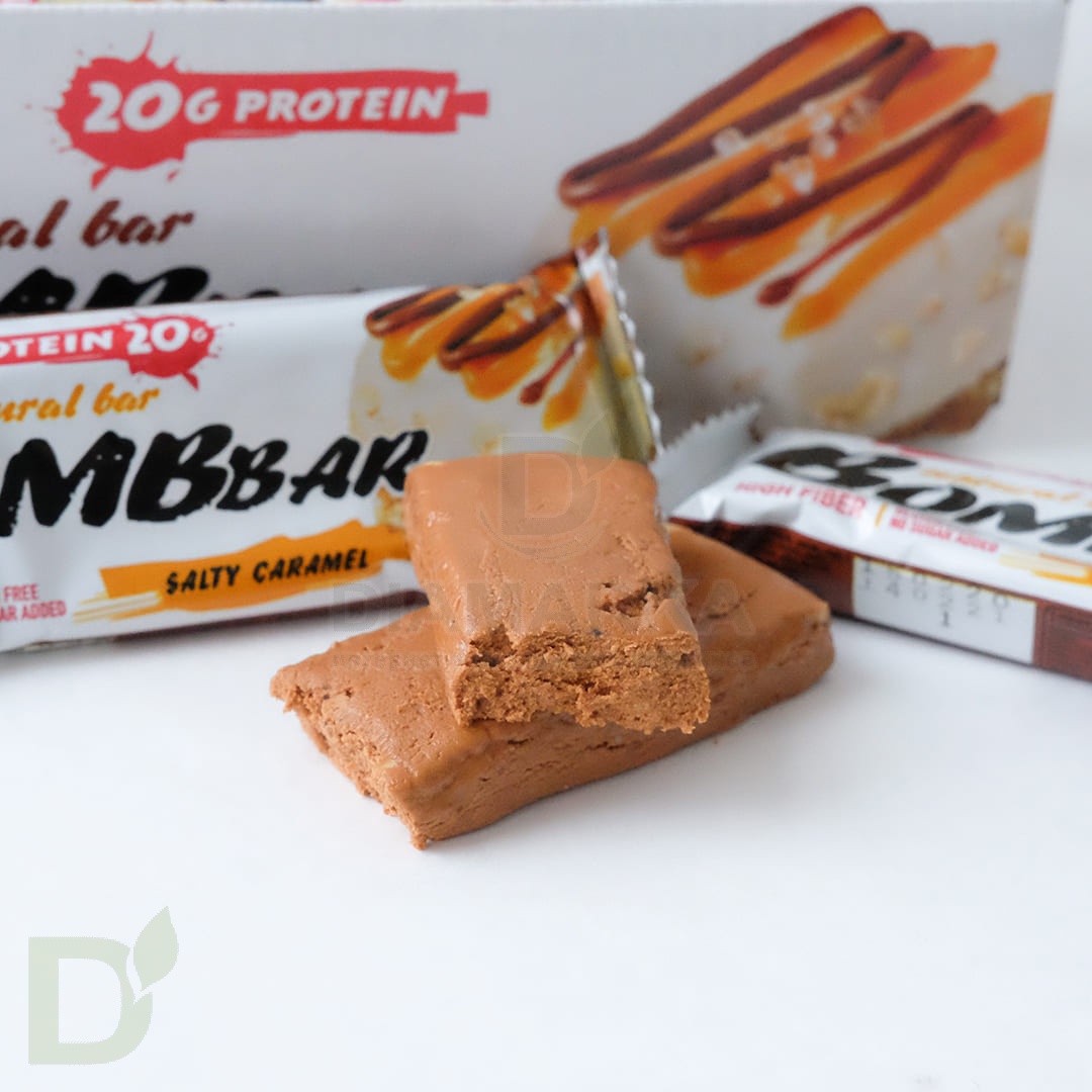 Батончик BOMBBAR Соленая карамель 60 гр. в Барнауле