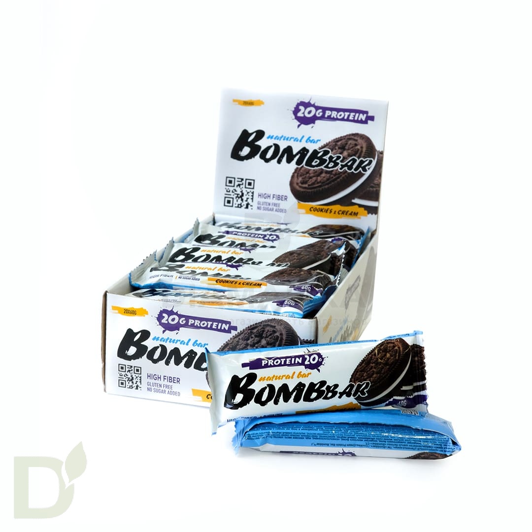 Батончик BOMBBAR Печенье с кремом 60 гр. в Барнауле