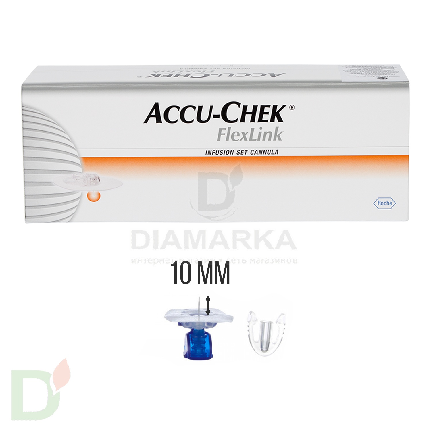 Акку-Чек Флекс-Линк, игла 10 мм (канюля), 1 шт. в Барнауле