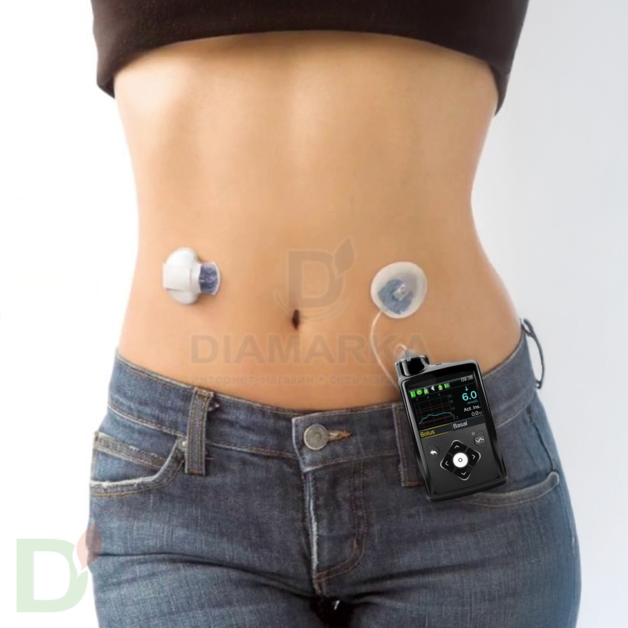 Инсулиновая помпа Medtronic MiniMed 780G с болюсами автокоррекции, MMT-1895