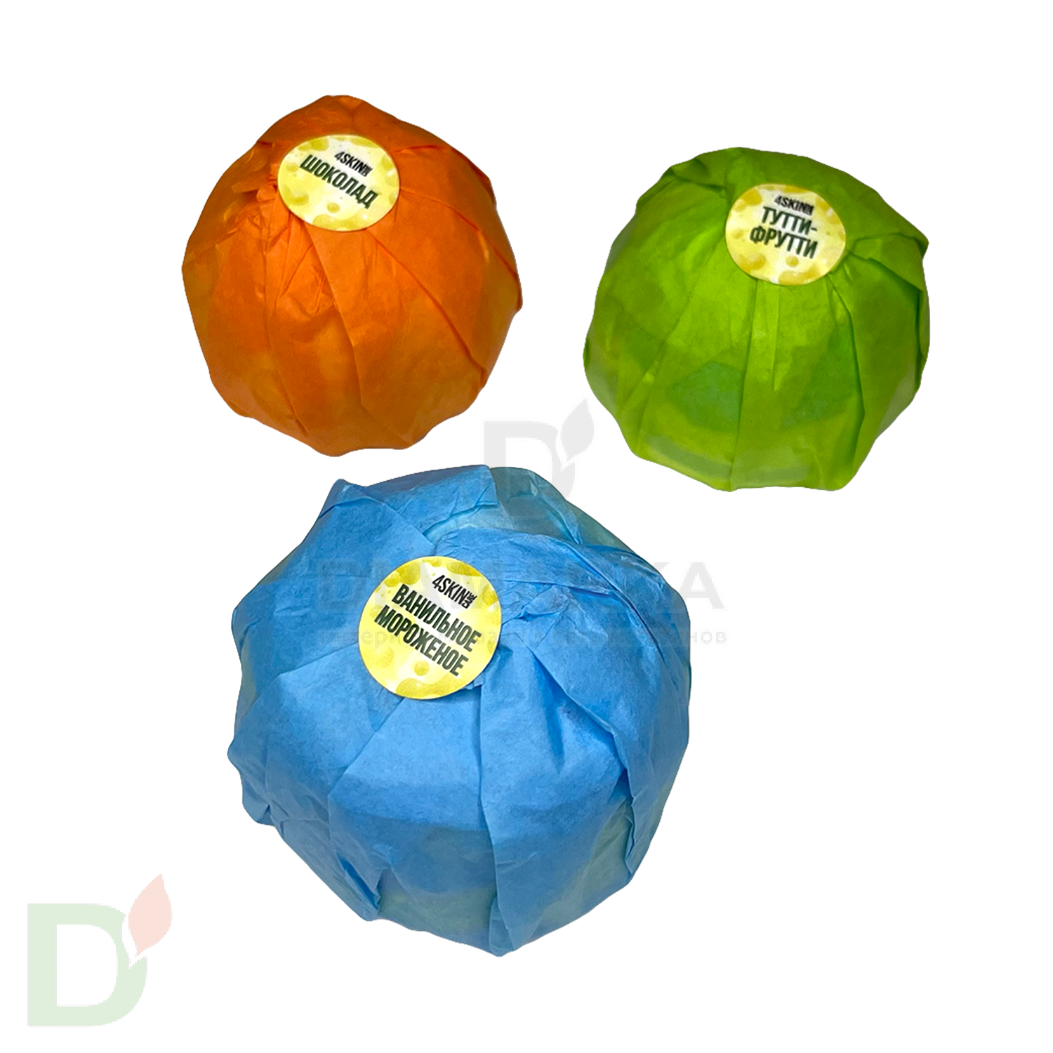 Бокс - Бомбочки для ванны детские (з шт в комплекте) в Барнауле