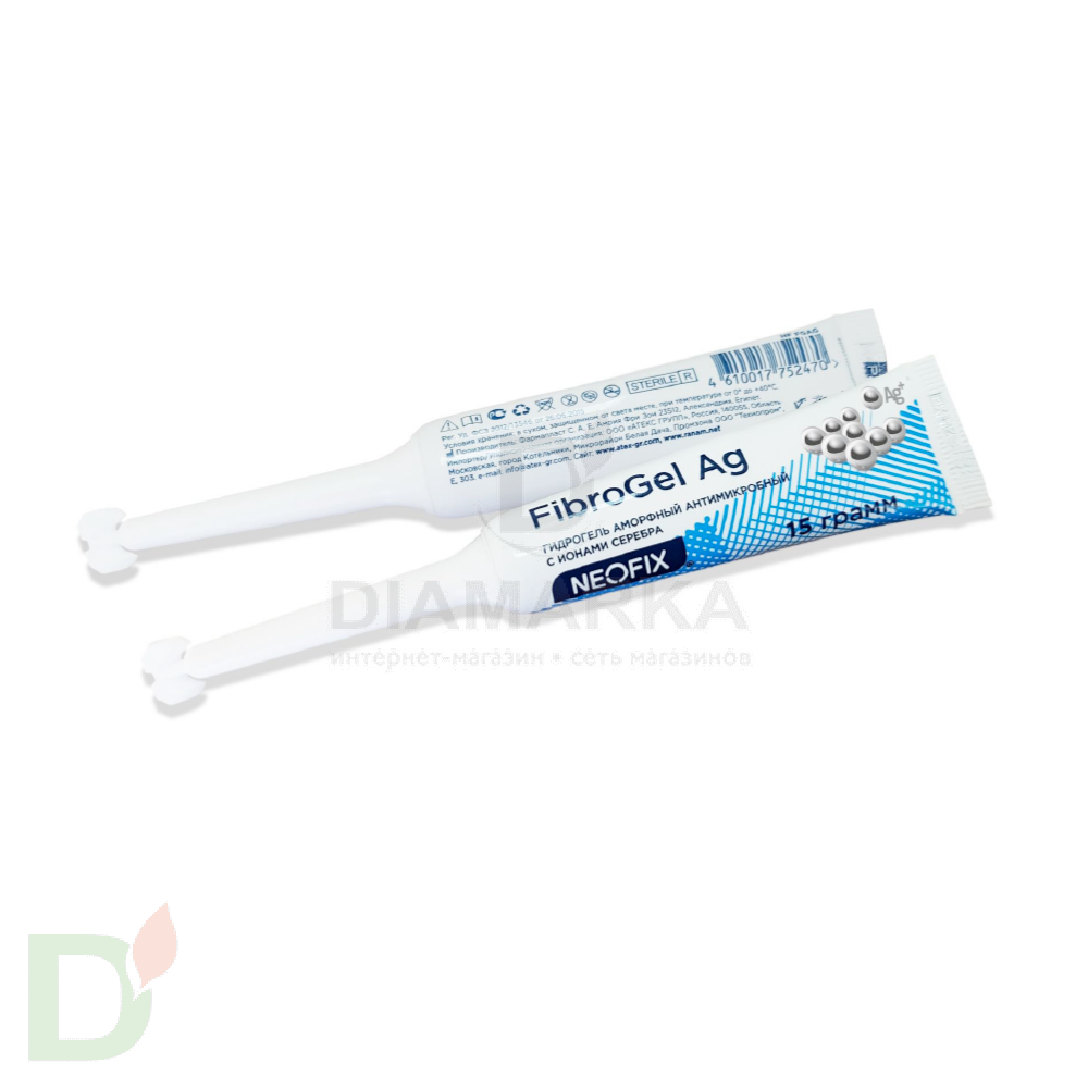 Гидрогель антимикробный NEOFIX FibroGel Fg с ионами серебра 15г в Барнауле