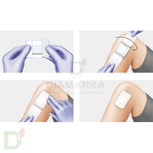 Пластырь COSMOPOR E на нетканой основе 7,2 х 5см №1