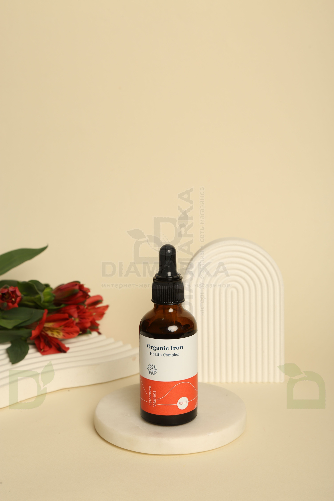 Витамины Liposomal Vitamins ORGANIC IRON 50мл флакон в Барнауле