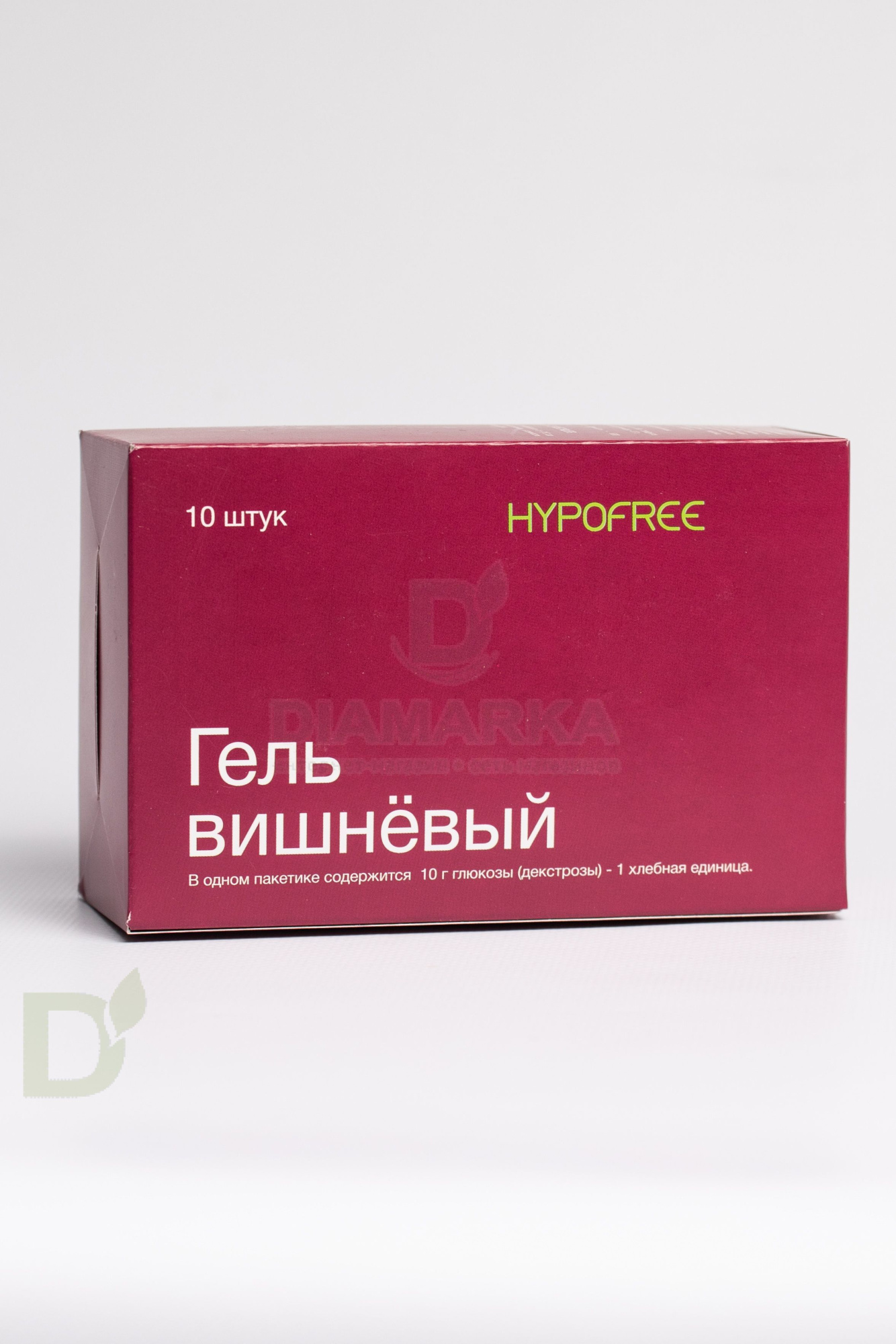 Гель HYPOFREE 1ХЕ Вишня, мягкая упаковка, 10 саше по 30мл в Барнауле
