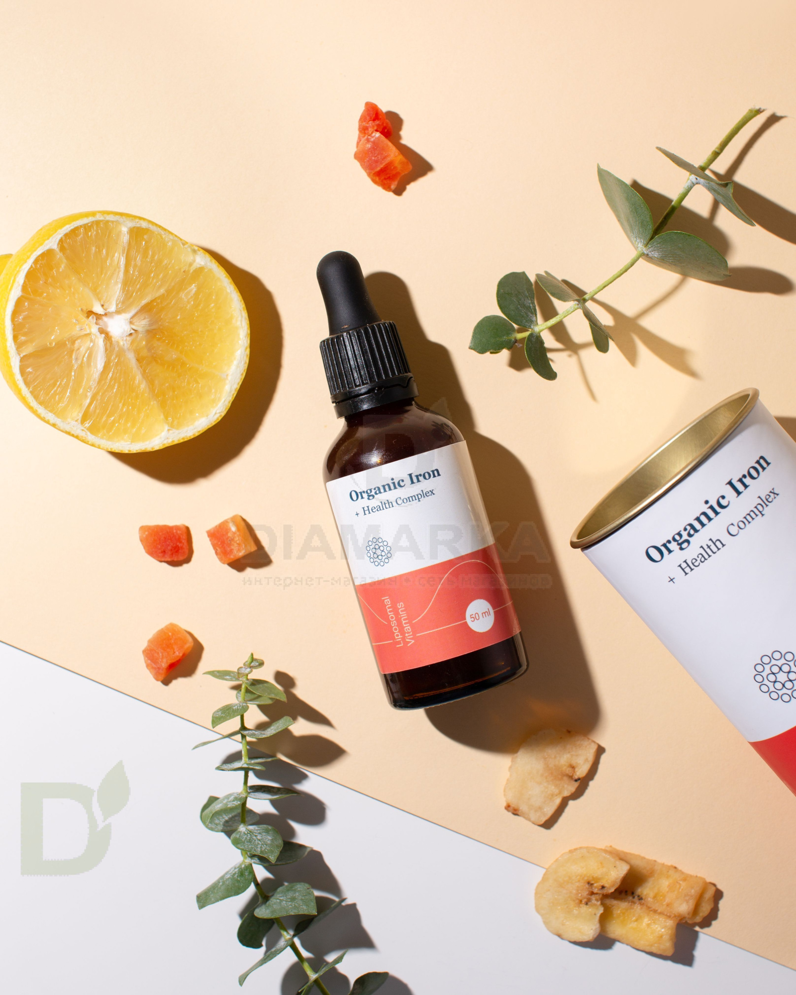 Витамины Liposomal Vitamins ORGANIC IRON 50мл флакон в Барнауле