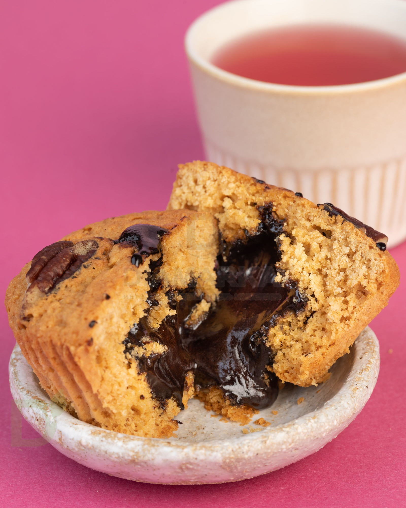 Маффин с начинкой FitnesShock Шоколадная карамель 50гр.