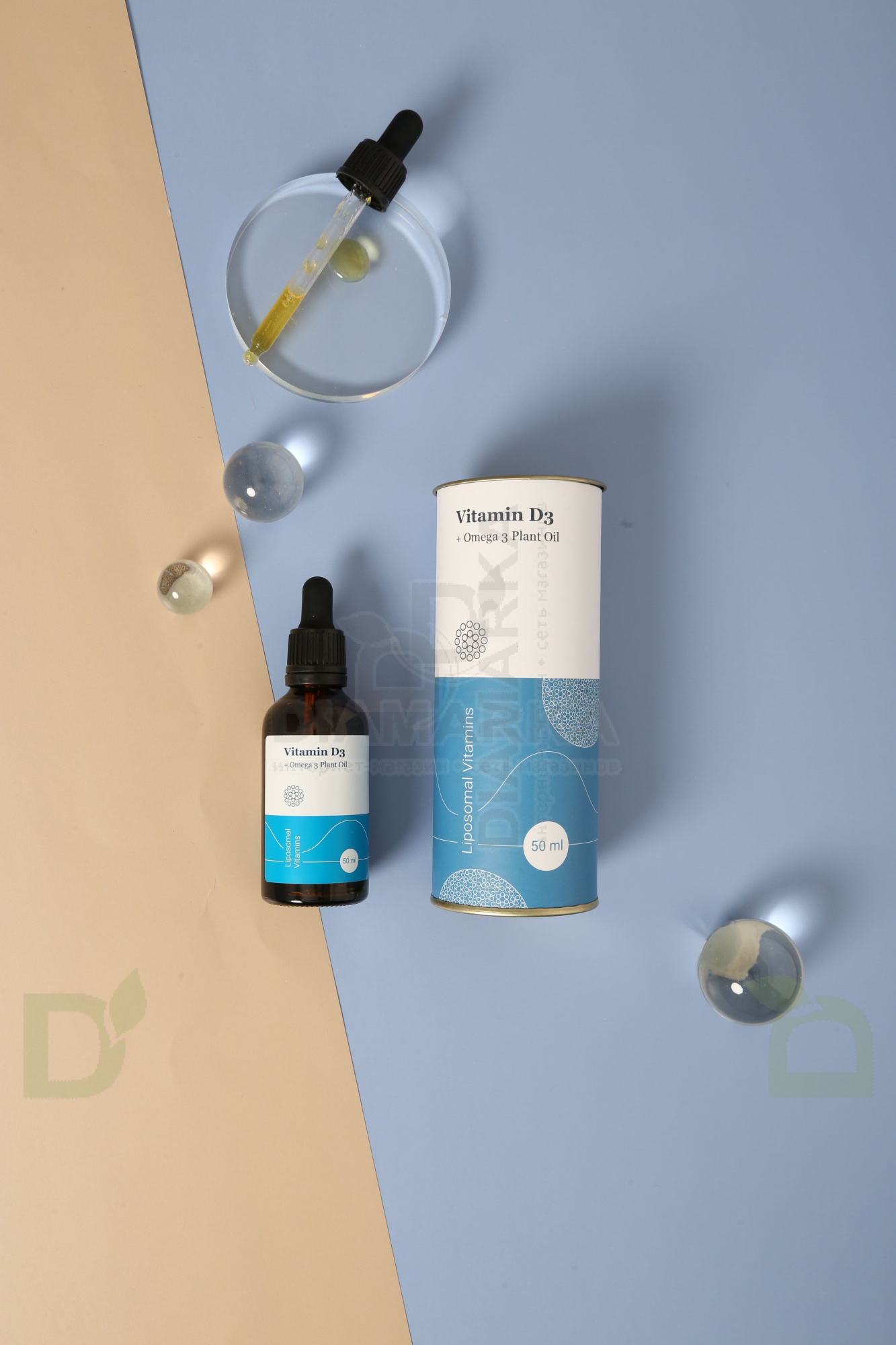 Витамины Liposomal Vitamins D3 + OMEGA 3, 50мл флакон в Барнауле