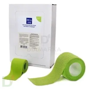 Бинт эластичный когезивный EM-fix krep Лайм, 5 см х 4,5 м в Барнауле