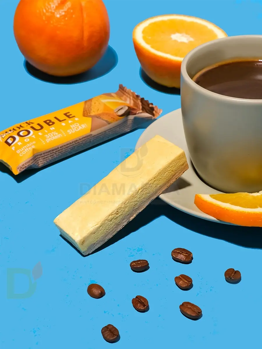 Батончик протеиновый FitnesShock Апельсиновый кофе 40гр. в Барнауле