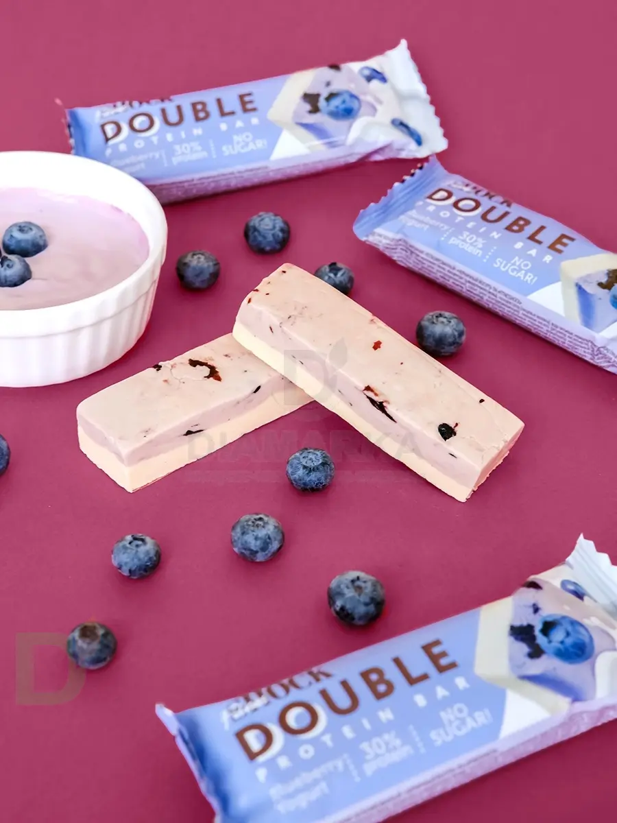 Батончик протеиновый FitnesShock Черничный йогурт 40гр. в Барнауле