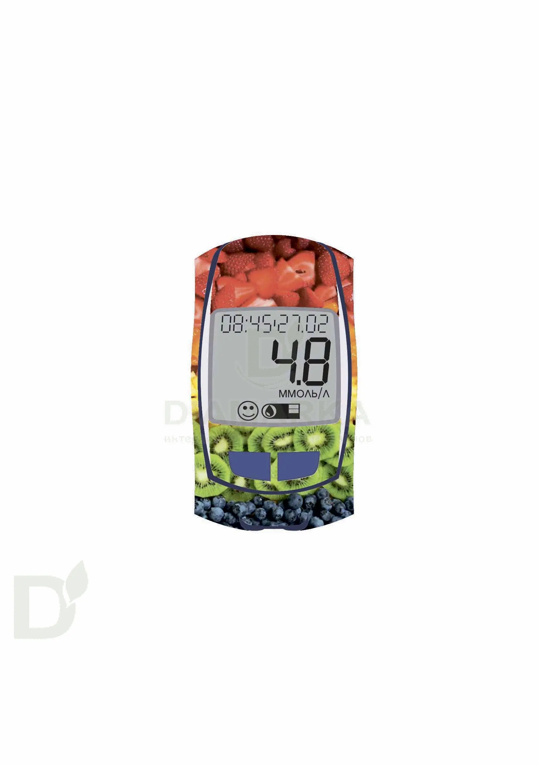 Наклейка на глюкометр Сателлит-Экспресс