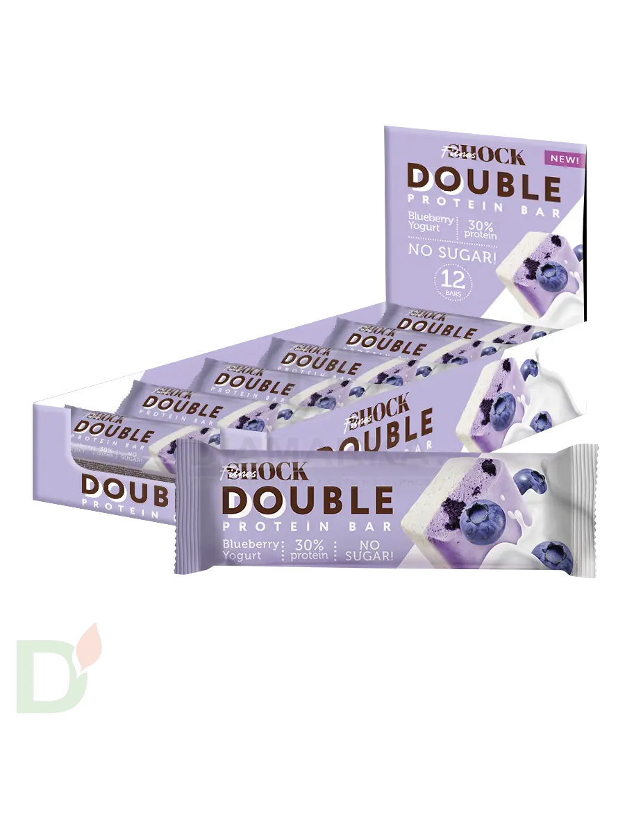 Батончик протеиновый FitnesShock Черничный йогурт 40гр. в Барнауле