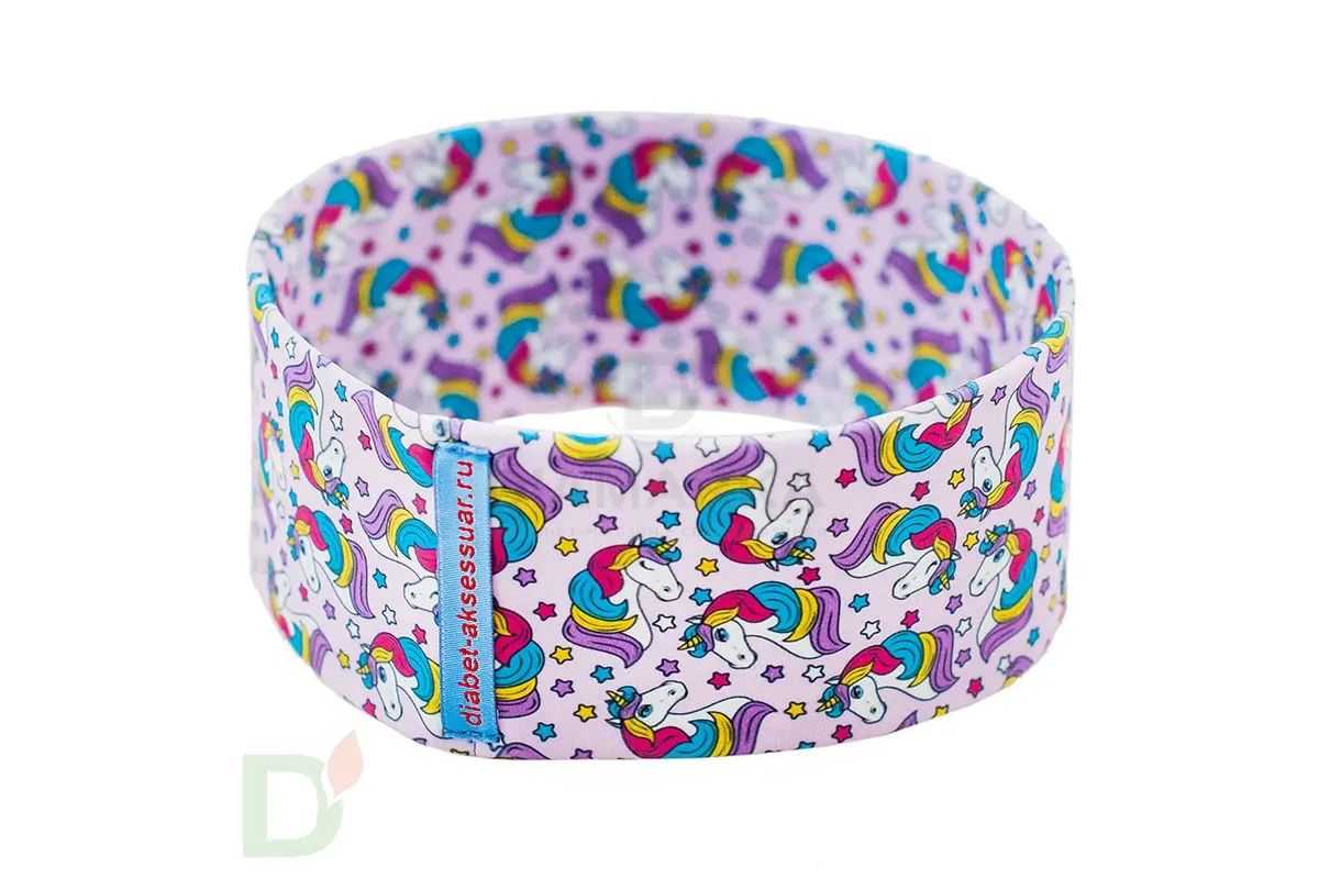 Пояс для ношения помпы на талии INSULA KIDS Единорожка