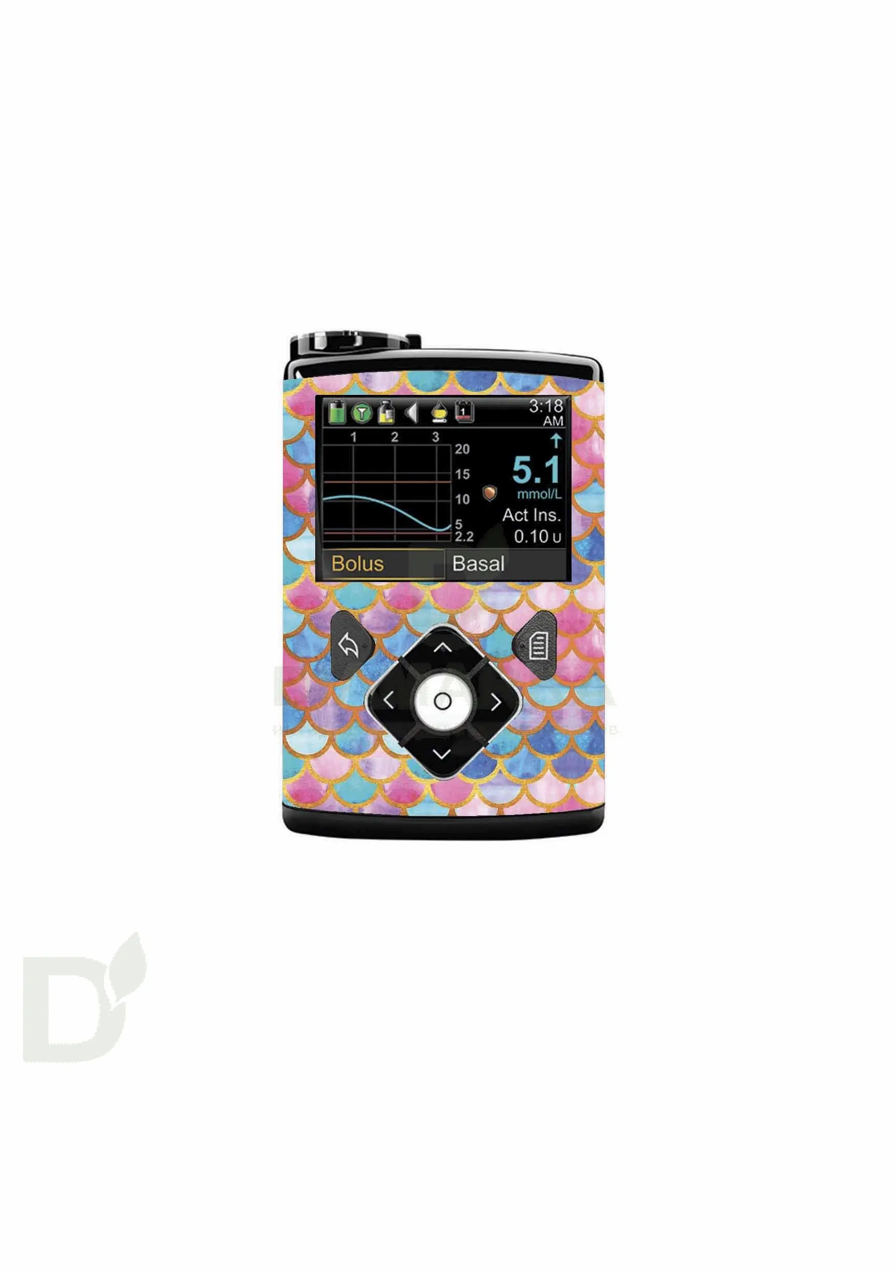 Наклейка на инсулиновую помпу Медтроник 640G, 720G, 740G и 780G