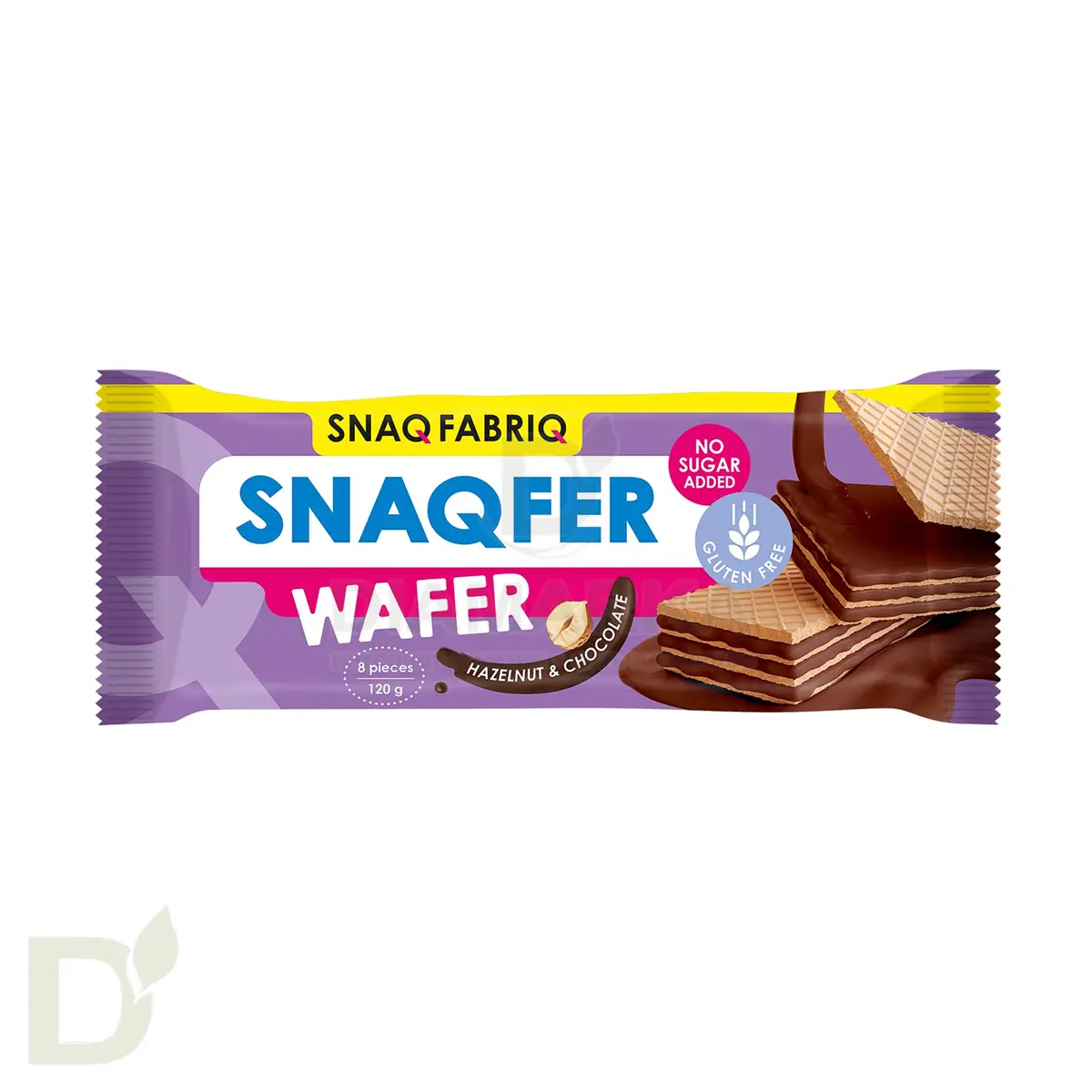 Вафли Snaq Fabriq WAFER неглазированные шоколад-фундук, 120гр в Барнауле