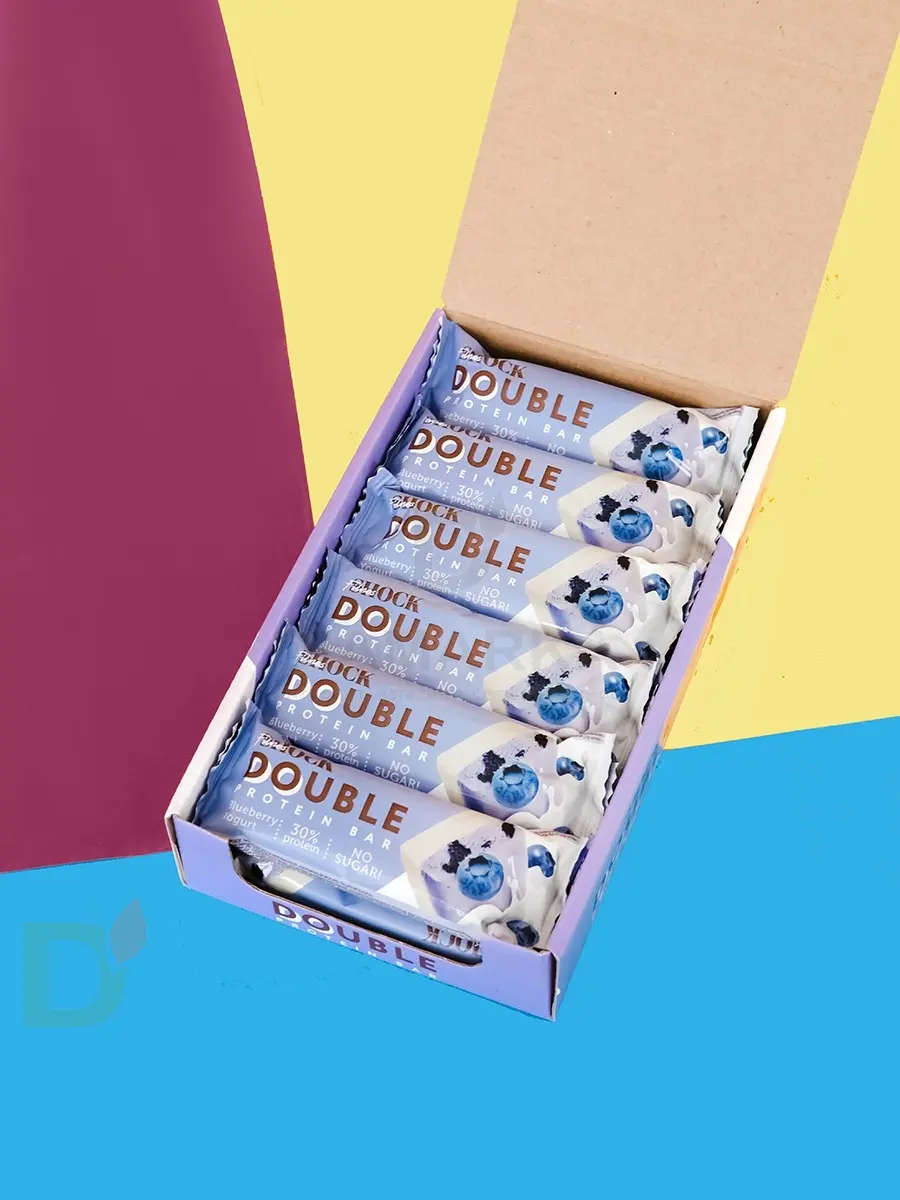 Батончик протеиновый FitnesShock Черничный йогурт 40гр. в Барнауле