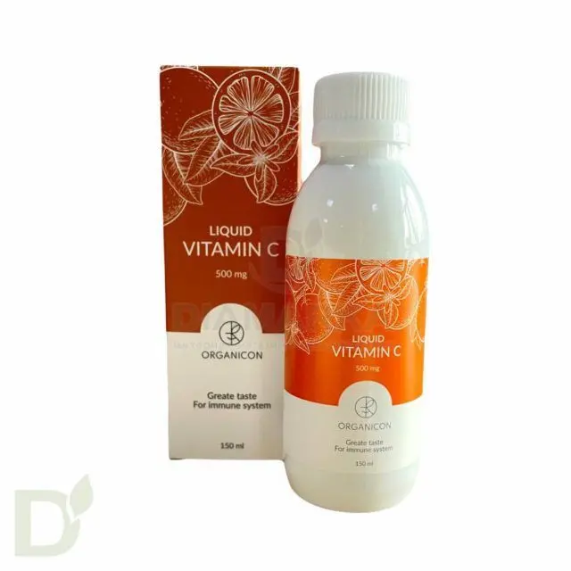 Витамины Liquid ORGANICON Vitamin C 500 мг, 150мл в Барнауле