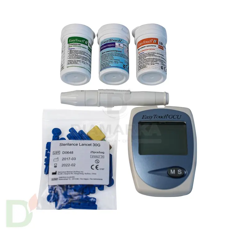 Биохимический анализатор ИзиТач (EasyTouch GCU) (глюкоза, холестерин и мочевая кислота в крови) в Барнауле